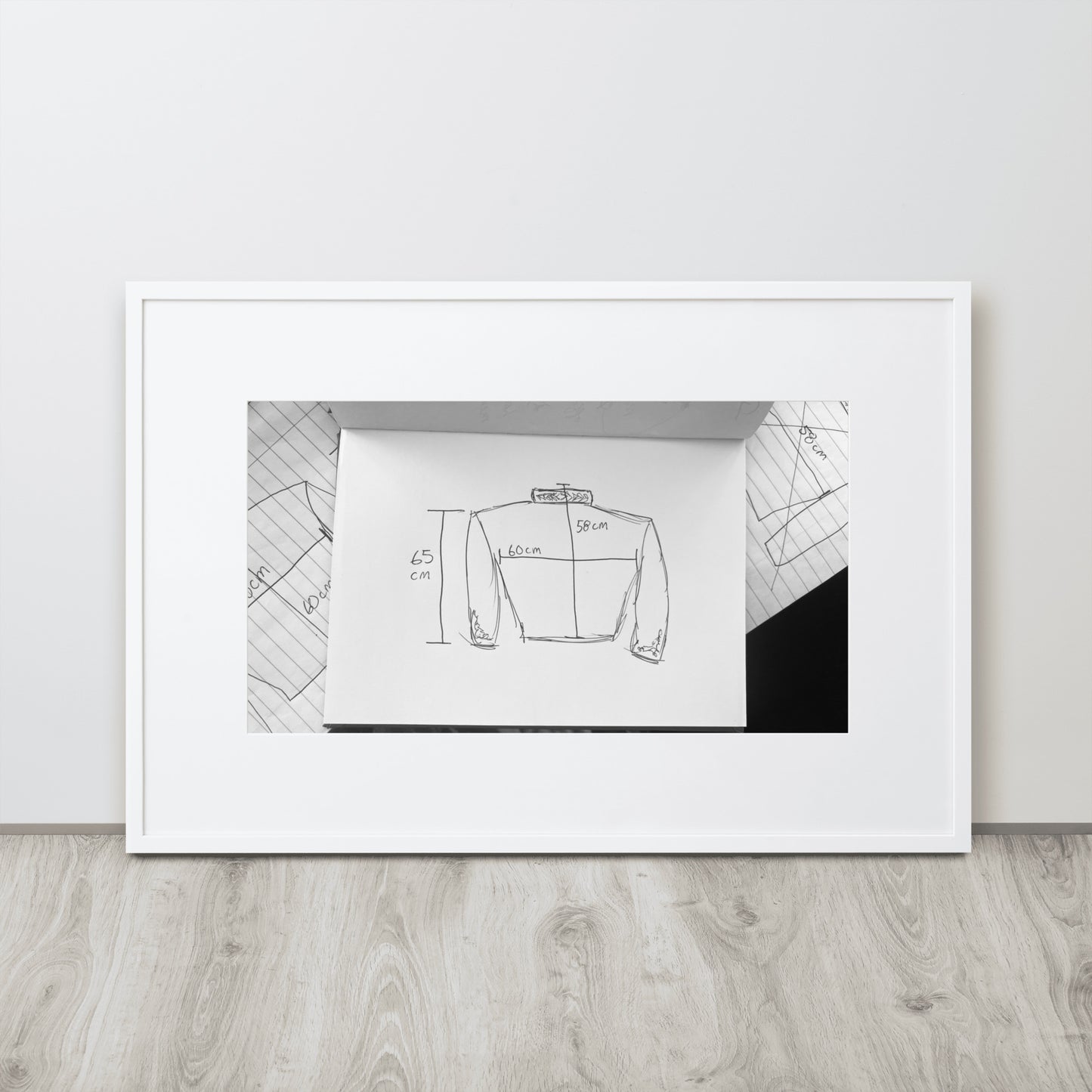 PERSISTENCE Matte Paper Framed Poster With Mat