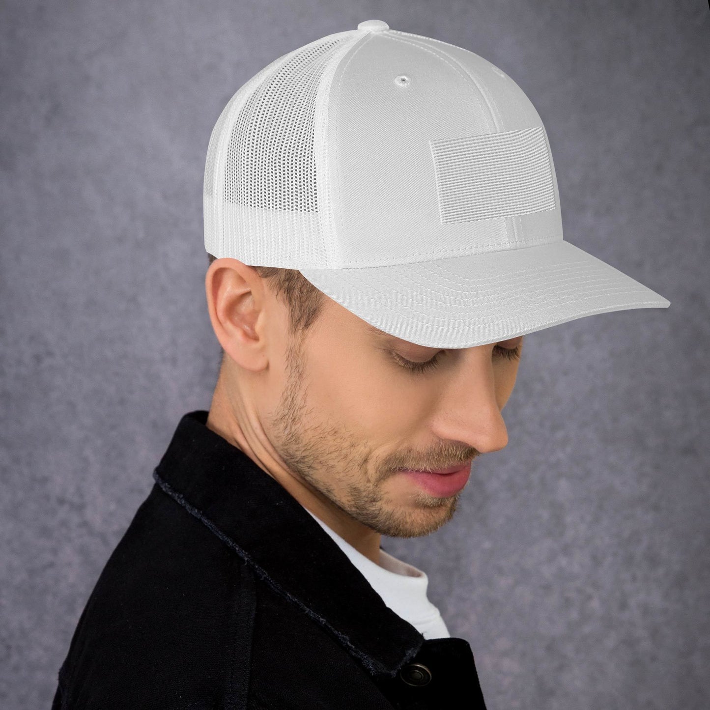 White MDB Label Hat