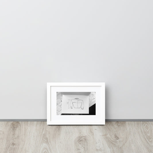 PERSISTENCE Matte Paper Framed Poster With Mat